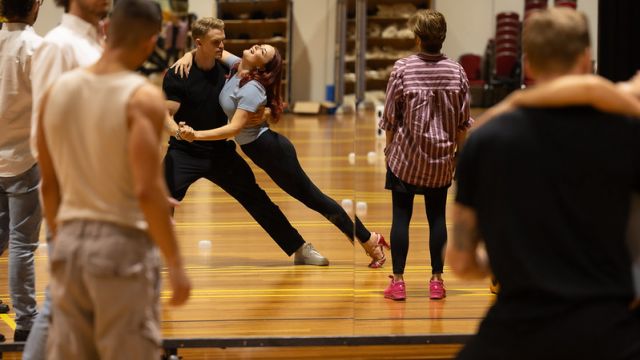 Rehearsals Underway for Guys & Dolls on Sydney Harbour