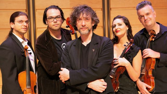 Neil Gaiman and FourPlay String Quartet